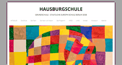 Desktop Screenshot of hausburgschule.de
